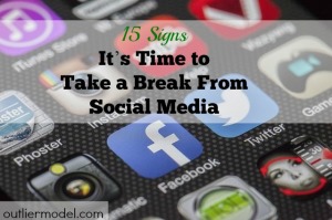 break from social media, digital detoxification, facebook, twitter, detoxifying