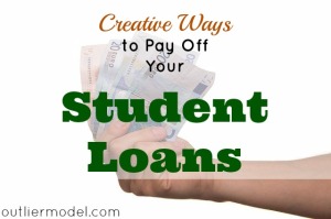 student loan, pay off student loan, pay off debt, student loan management, creative ways to pay off debt, pay off debt