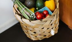 Food Basket from Grocery Delivery